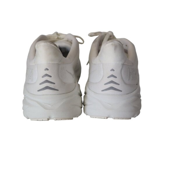 Hoka One One Clifton 8 Women's US Size 9B Eggnog White Low Top Athletic Sneakers - Picture 3 of 7